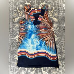 Anthropologie Tiny Multicolor Striped Tunic sleeveless Top